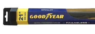 Бескаркасная щетка стеклоочистителя GOODYEAR GY000421 53см всесезонные автомобильные дворники - фото 1 - id-p225194879