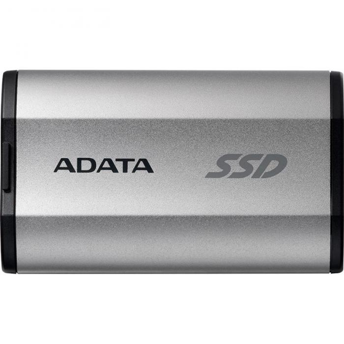 Твердотельный накопитель A-Data SD810 External Solid State Drive 500Gb Silver SD810-500G-CSG - фото 1 - id-p225064579