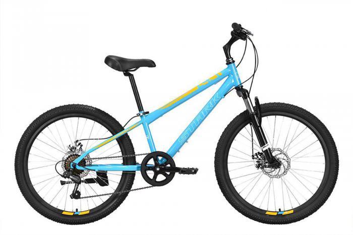Подростковый горный велосипед MTB хардтейл скоростной спортивный для подростка STARK Respect 24.1 D голубой - фото 1 - id-p225157558