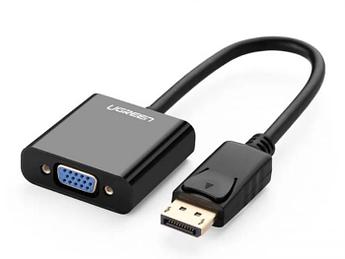 Аксессуар Ugreen DP109 DisplayPort - VGA Black 20415