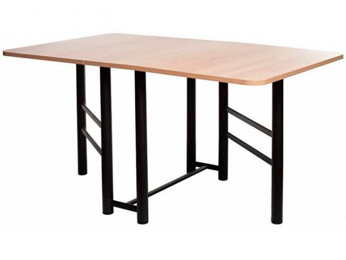 Раскладной стол-книжка трансформер обеденный кухонный NS33 раскладной прямоугольный Дуб сонома деревянный - фото 1 - id-p225195483