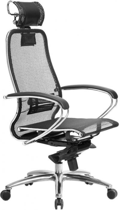 Кресло руководителя для компьютера Metta Samurai S-2.04 (черный плюс) стул компьютерный - фото 2 - id-p225219340