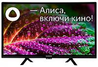 SUNWIND SUN-LED24XS310, HD, черный, СМАРТ ТВ, Яндекс.ТВ