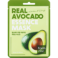 Маска тканевая с ЭКСТАКТОМ АВОКАДО FARMSTAY Essence Mask 23мл