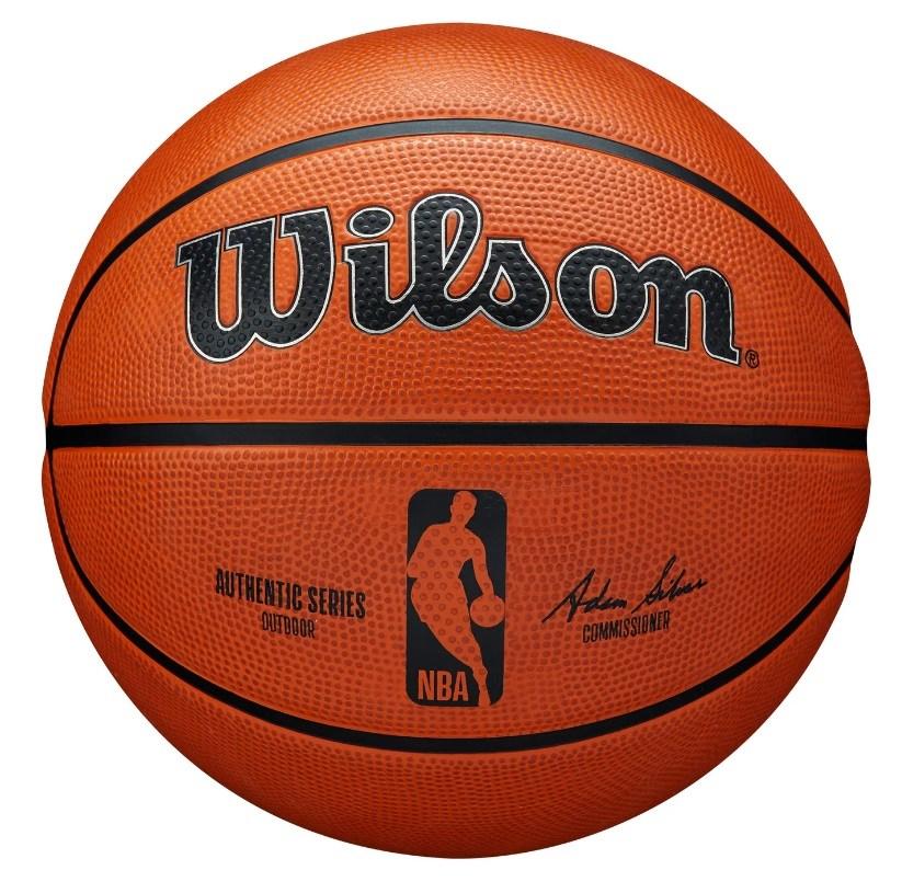 Мяч баскетбольный №7 Wilson NBA Authentic Series Outdoor - фото 1 - id-p225353220
