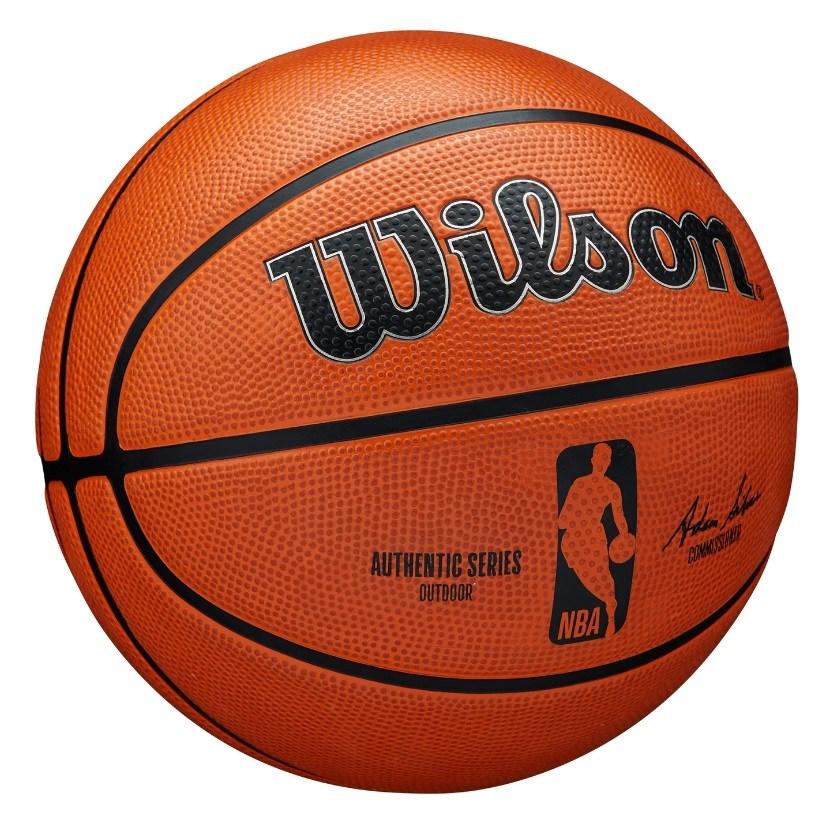 Мяч баскетбольный №7 Wilson NBA Authentic Series Outdoor - фото 2 - id-p225353220