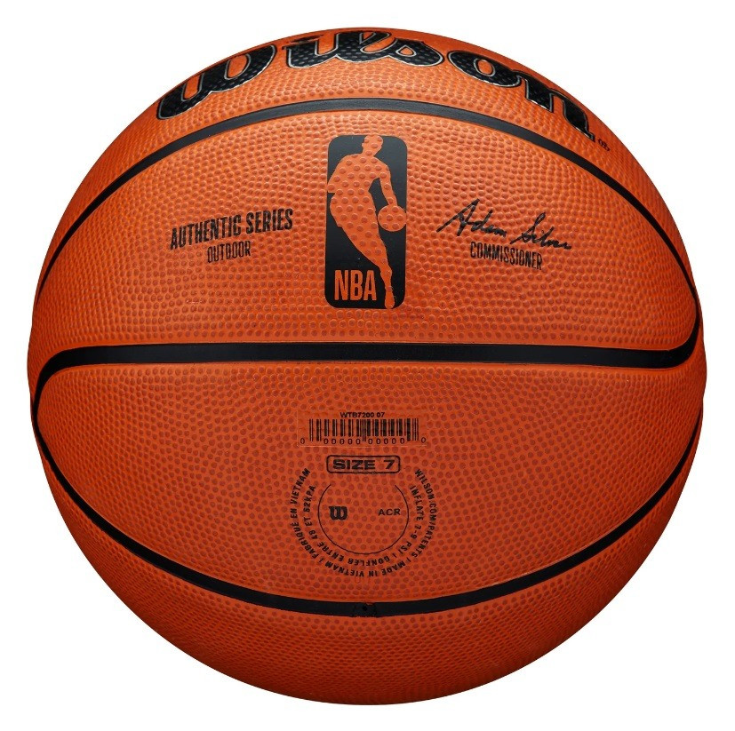Мяч баскетбольный №7 Wilson NBA Authentic Series Outdoor - фото 5 - id-p225353220