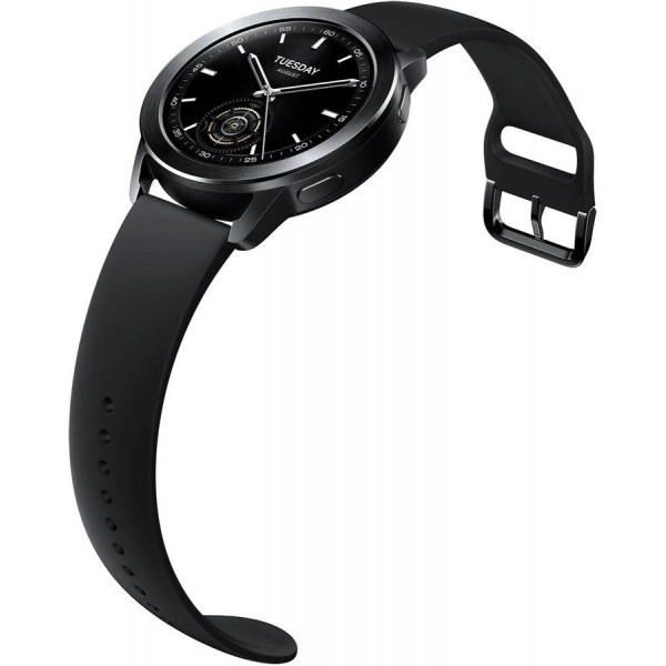 Умные часы Xiaomi Watch S3 (M2323W1) Черный / Черный силиконовый ремешок - фото 5 - id-p225188773