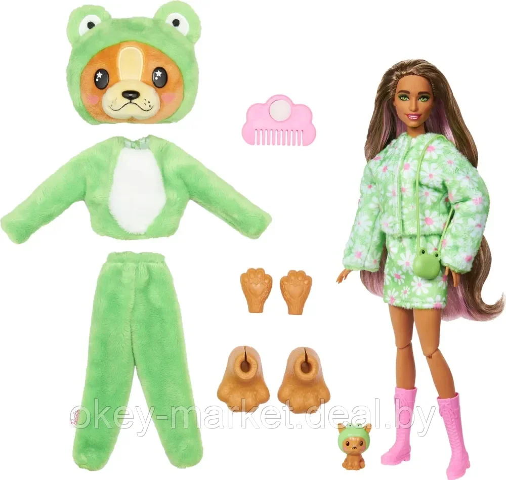 Кукла Barbie Cutie Reveal собачка/лягушка - фото 10 - id-p225353321