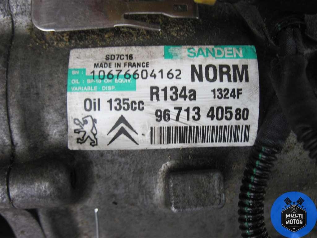 Компрессор кондиционера PEUGEOT 307 (2002-2008 г.в) 2.0 HDi RHS (DW10ATED) - 107 Лс 2003 г. - фото 2 - id-p225353353