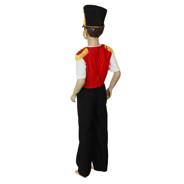 Детский карнавальный костюм "Гусар", люкс, 5-7 лет, рост 122-134 см - фото 2 - id-p225353645