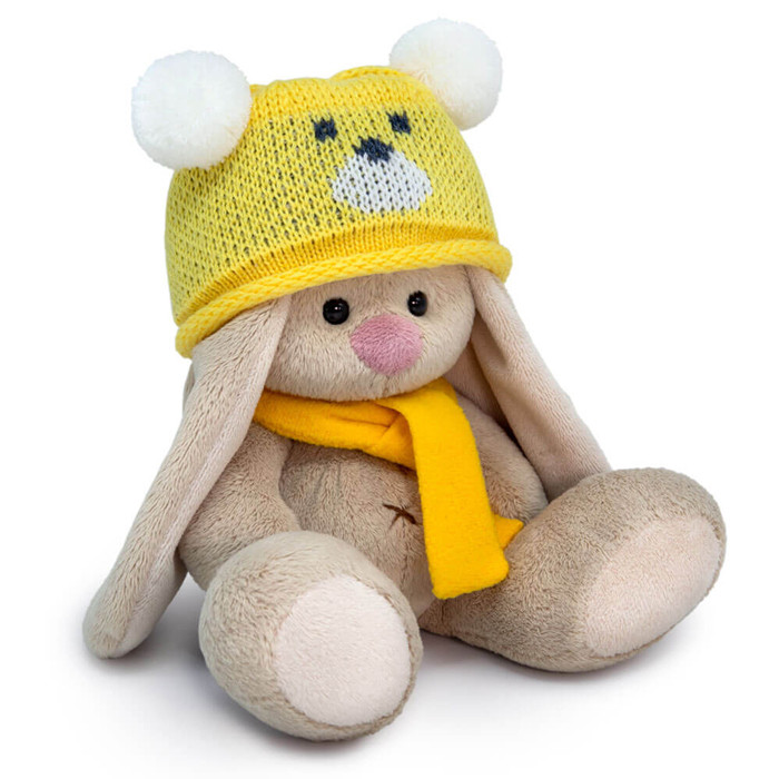 Зайка Ми в шапке «Медвежонок» (малыш). Мягкая игрушка - фото 2 - id-p225353998