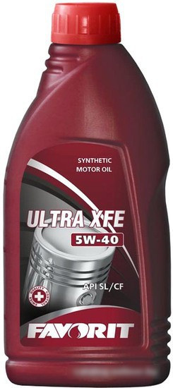 Моторное масло Favorit Ultra XFE 5W-40 1л - фото 1 - id-p225354624