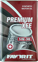 Моторное масло Favorit Premium XFE 5W-30 metal 1л