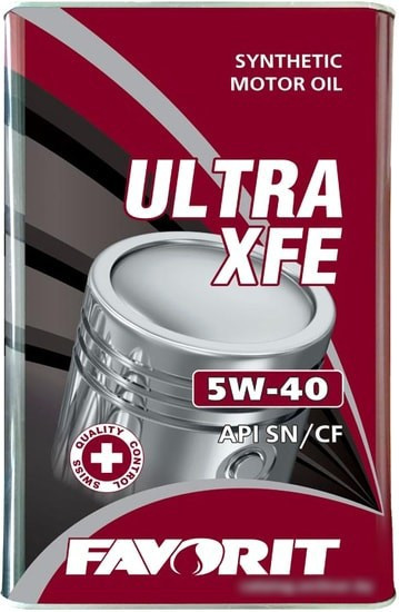 Моторное масло Favorit Ultra XFE 5W-40 metal 4л - фото 1 - id-p225354632