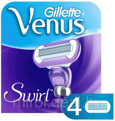 Набор сменных кассет Gillette Venus Swirl - фото 3 - id-p225358012