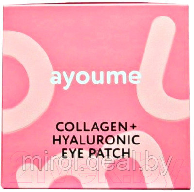 Патчи под глаза Ayoume Collagen+Hyaluronic Eye Patch - фото 3 - id-p225361447
