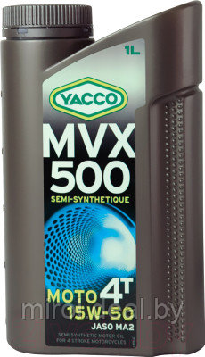 Моторное масло Yacco MVX 500 4T 15W50 - фото 1 - id-p225358794