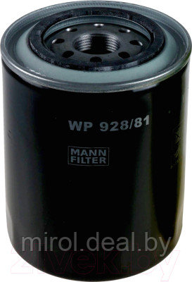 Масляный фильтр Mann-Filter WP928/81 - фото 1 - id-p225358798