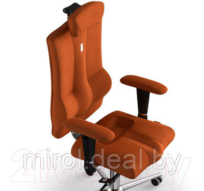 Кресло офисное Kulik System Elegance+ азур/хром с подголовником - фото 2 - id-p225357810