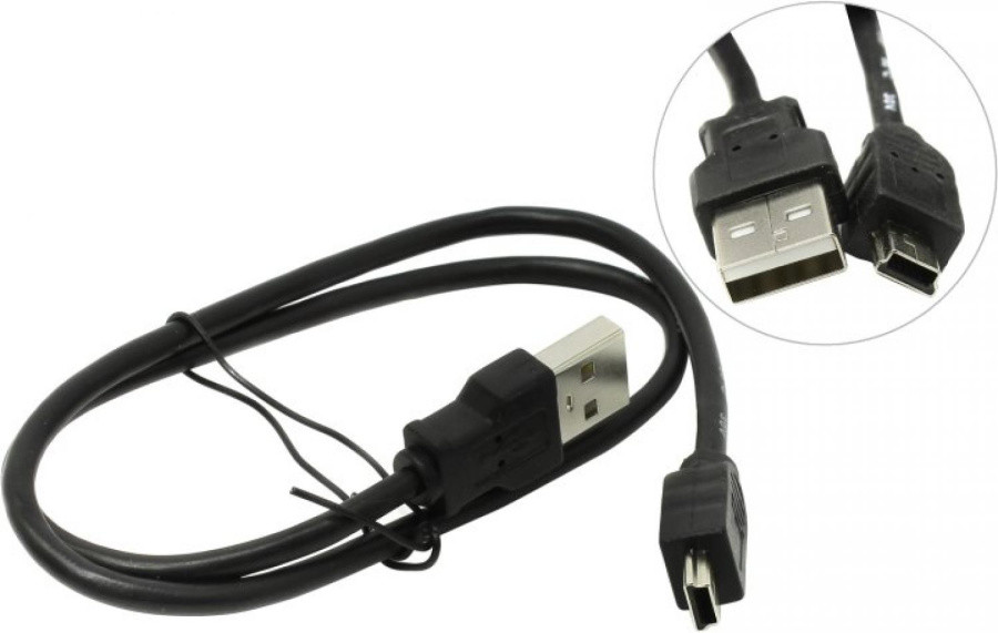 5bites UC5007-005(C) Кабель USB 2.0 AM - miniUSB BM 0.5м - фото 1 - id-p225356748