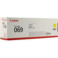 Тонер-картридж Canon 069 Yellow для LBP673C/MF750C серии