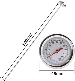 Термометр для компоста, почвы. Щуп 50 см