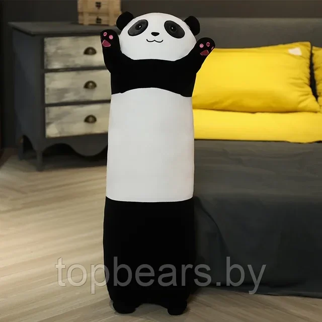 Мягкая игрушка-подушка большая панда-батон 70 см. - фото 1 - id-p225363077