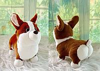 Мягкая игрушка-подушка Собачка Корги 40 см.