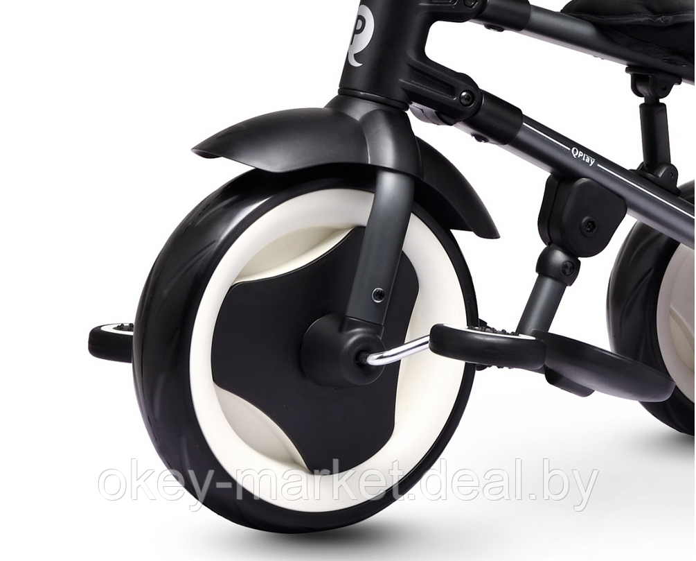 Трехколесный велосипед QPlay Rito , колеса EVA , серый - фото 10 - id-p77328002