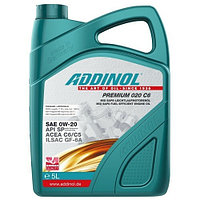 0W-20 ADDINOL Масло моторное Premium 020 C6, 5л