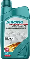 0W-20 ADDINOL Масло моторное Premium 020 FE, 1л