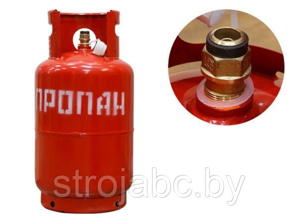 Газовый баллон Novogas 27 литров с клапаном (ВБ-2) - фото 1 - id-p225365250