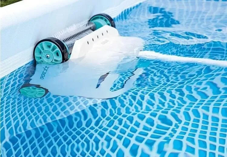 Автомотический робот-пылесос для чистки бассейна Intex ZX300 Deluxe, арт. 28005 - фото 4 - id-p225365351