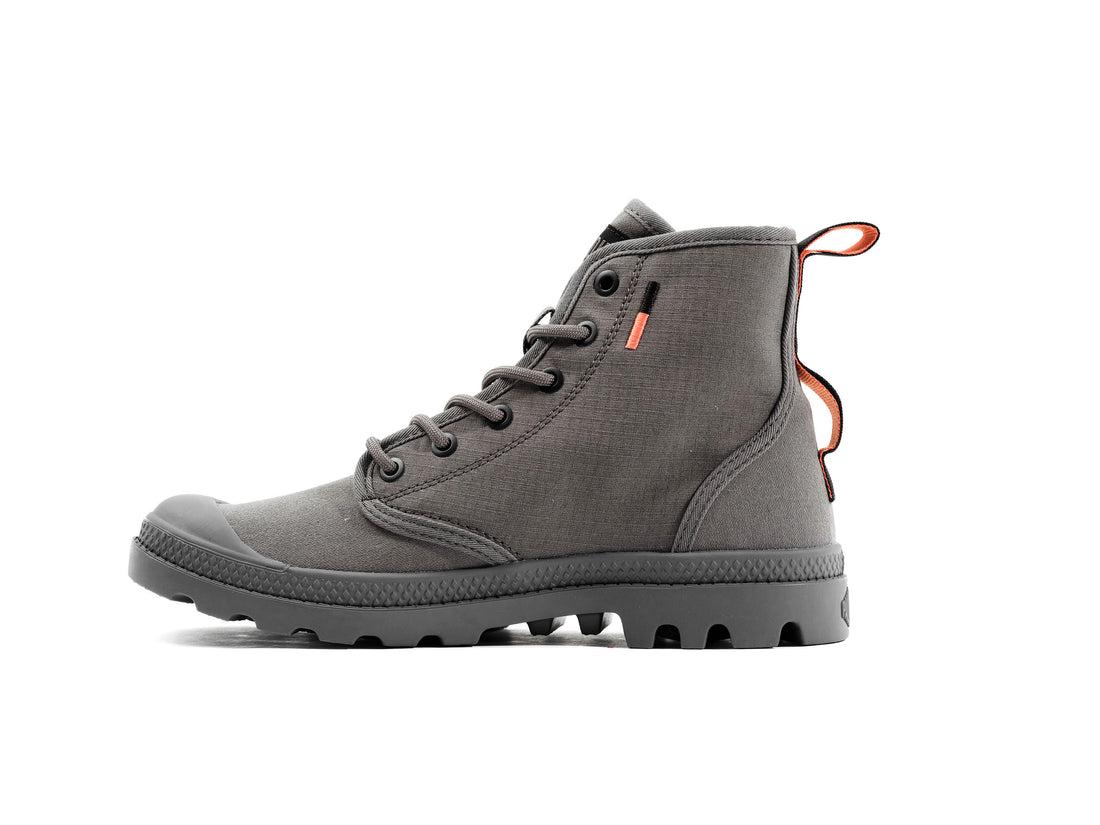 Кеды мужские Palladium PAMPA HI SUPPLY RS серый металл 78881-043-M - фото 2 - id-p225267519