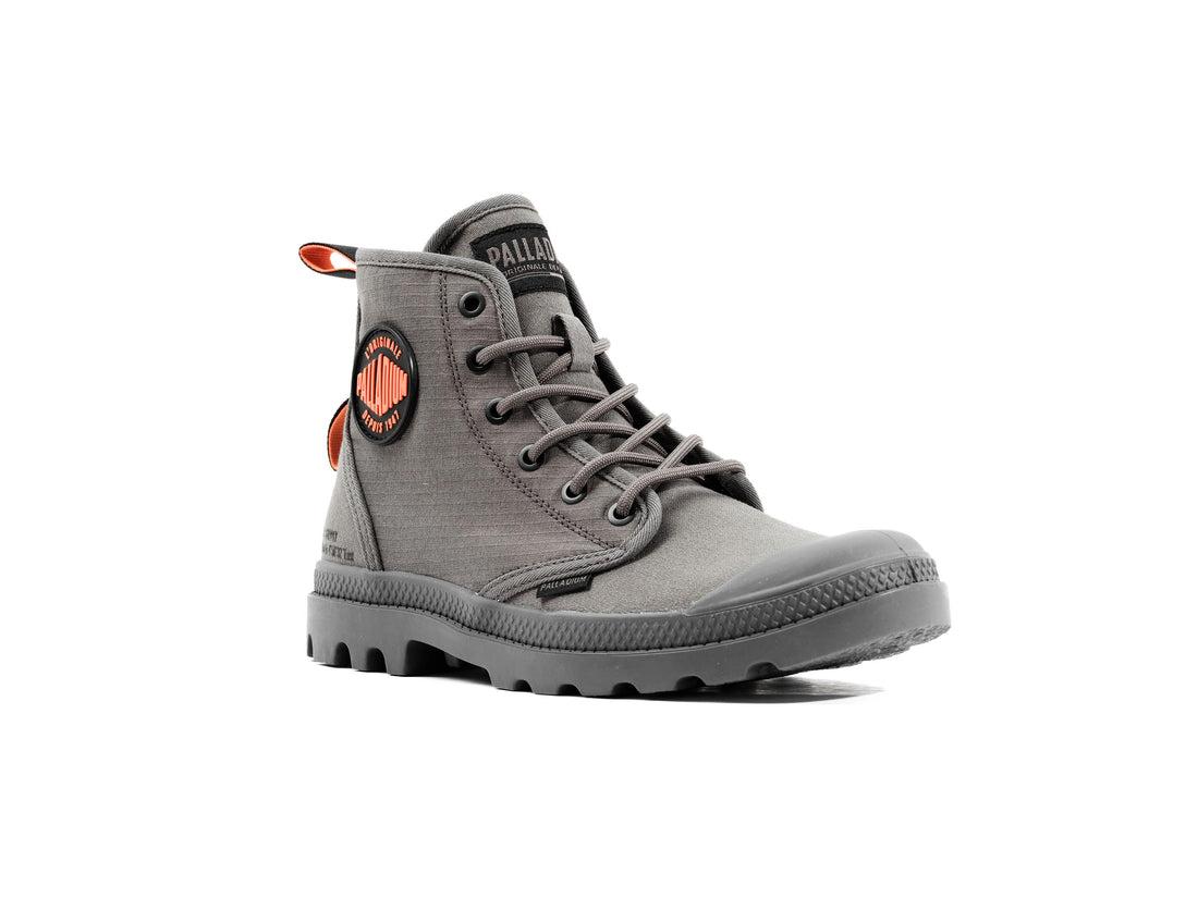 Кеды мужские Palladium PAMPA HI SUPPLY RS серый металл 78881-043-M - фото 4 - id-p225267519