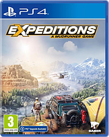 PS4 Уценённый диск обменный фонд Expeditions: A MudRunner Game для PlayStation 4 / Expeditions MudRunner ПС4