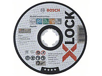 Круг отрезной 125х1.6x22.2 мм универс. X-LOCK Multi Material BOSCH ( прямой, подходит для всех типов