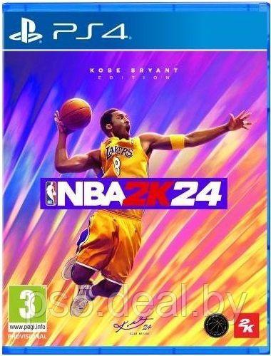 PS4 Уценённый диск обменный фонд NBA 2K24 для Playstation 4 / НБА 2024 PS4 (совместимая с PS5 - фото 1 - id-p225365300