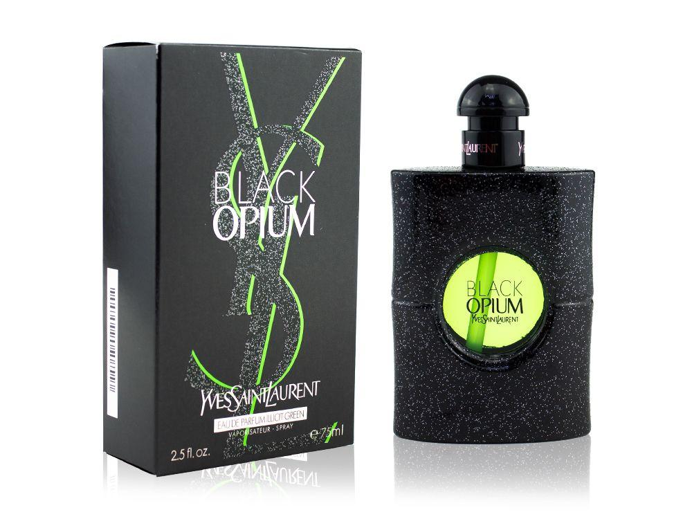 Женская парфюмированная вода Yves Saint Laurent Black Opium Illicit Green 75ml - фото 1 - id-p225367294