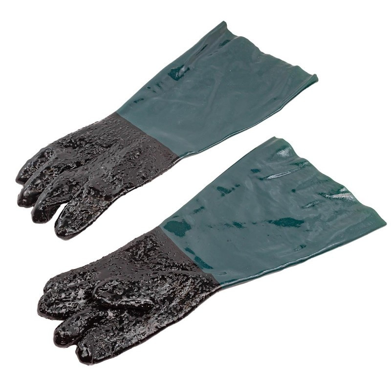 Защитные перчатки для пескоструйных аппаратов (2шт/к-т) Forsage F-SBC-G - фото 1 - id-p225368300