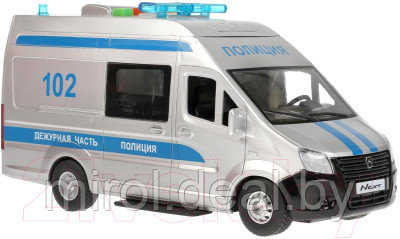 Автомобиль игрушечный Технопарк Газель Next Полиция / NEXTVAN-22PLPOL-SR - фото 4 - id-p225372416