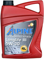 Моторное масло ALPINE Longlife III 5W30 / 0100288