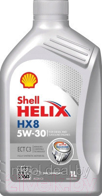 Моторное масло Shell Helix HX8 ECT C3 5W30 - фото 1 - id-p225372790