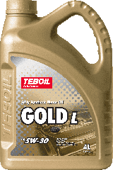 СИНТЕТИЧЕСКОЕ МОТОРНОЕ МАСЛО TEBOIL GOLD L 5W‑30, 4 л