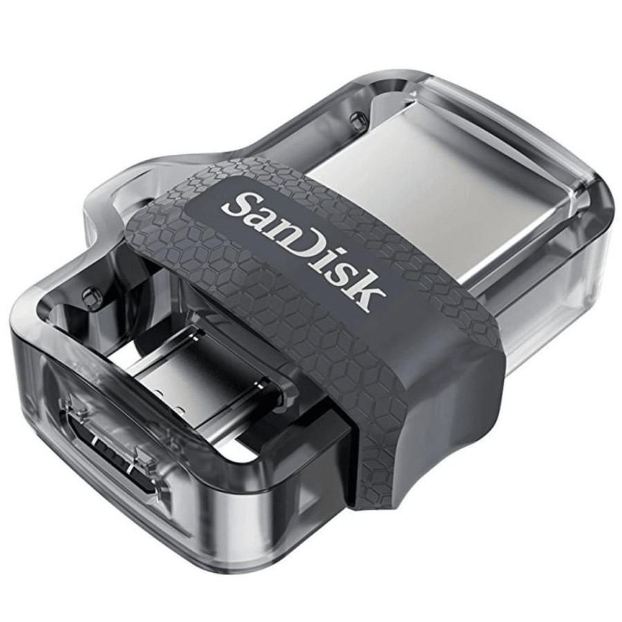 Накопитель SanDisk Ultra Dual Drive m3.0 SDDD3-128G-G46 USB3.0/USB micro-B OTG Flash Drive 128Gb (RTL