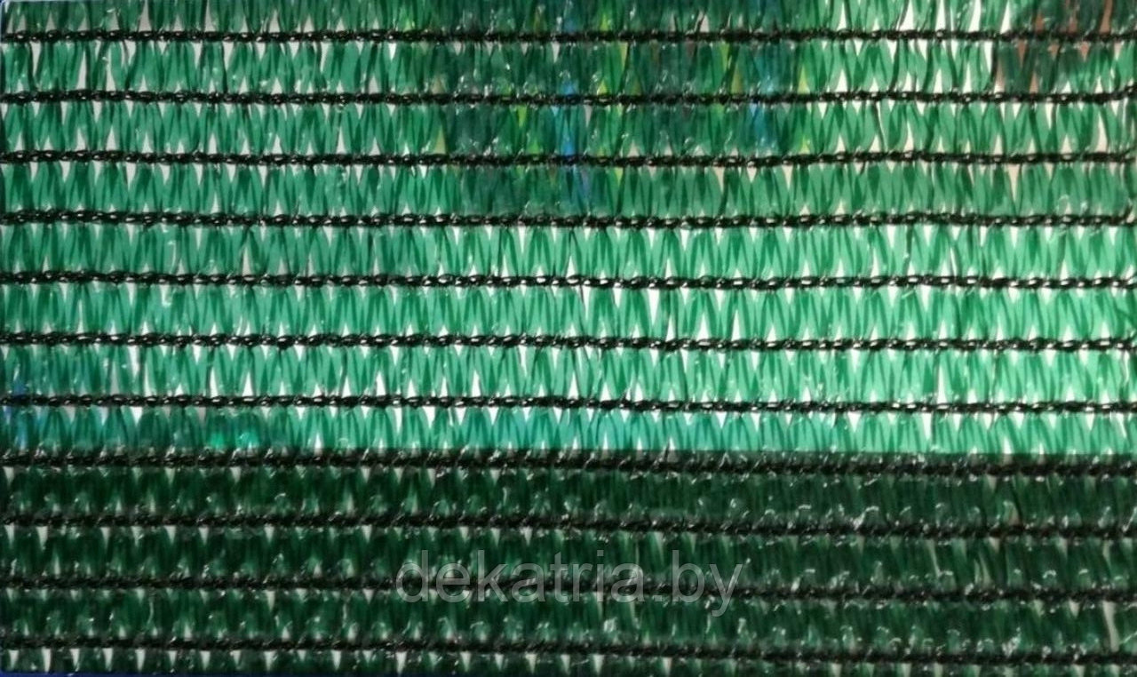 Сетка фасадная затеняющая 2х50 м.п. 70% затенения (темно-зеленый) - фото 1 - id-p225374563