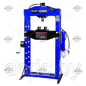 Пресс 50 т. с ручным и пневматическим приводом KraftWell арт. KRWPR50A