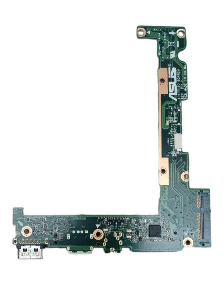Плата с разъемами Asus VivoBook X201 (с разбора)