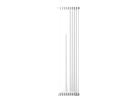 Радиатор труб. Zehnder Charleston 3180, 12 сек. 1/2 ниж.подк. RAL9016 (кроншт. в компл)
